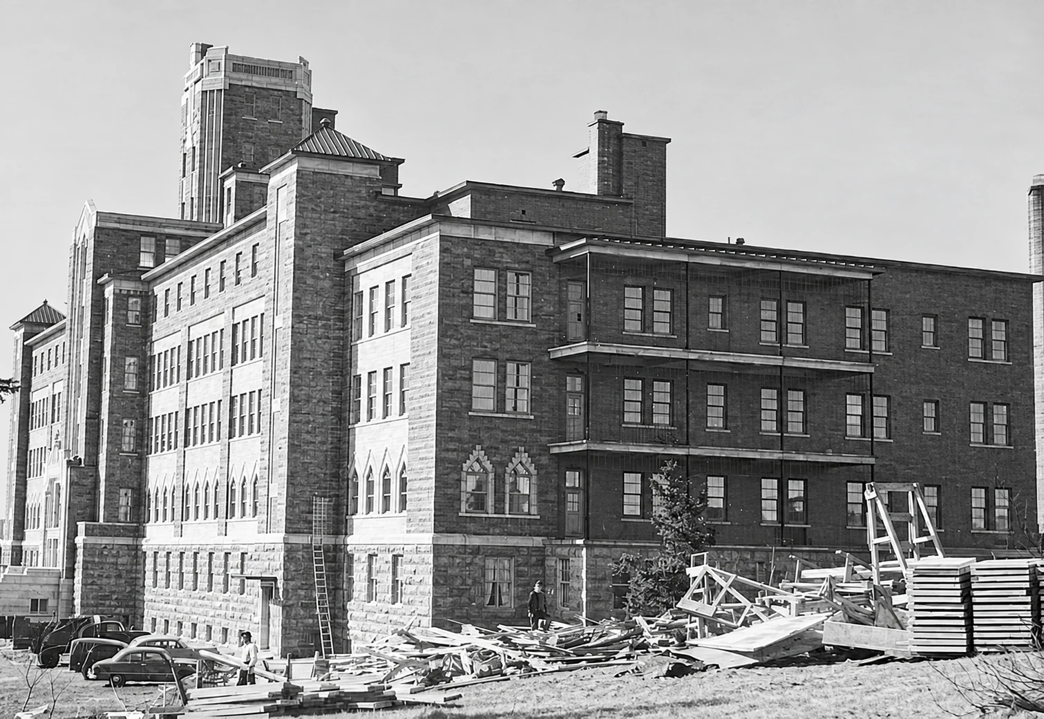 College under construction