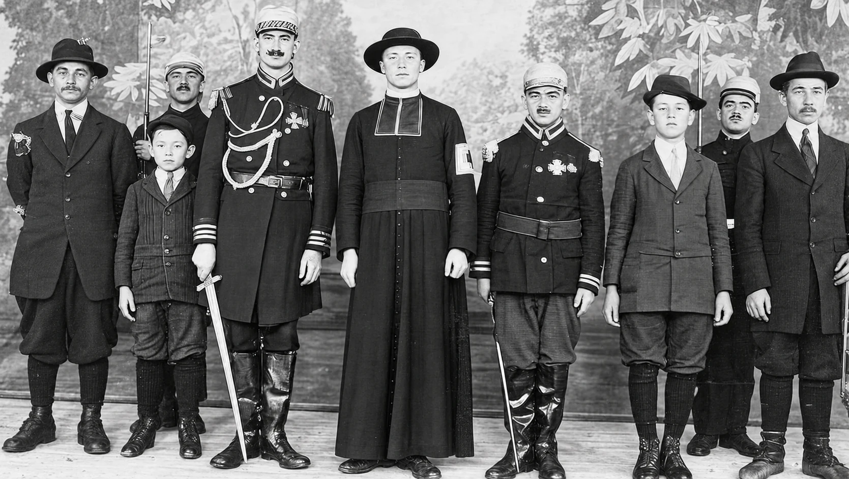 Teatro "Los Piaztras Rojos" en 1916