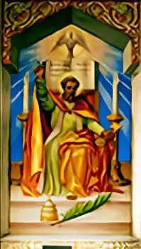 Proyecto pintado de la cátedra de San Pedro