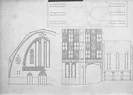 Estudio de los ángeles y de la decoración de la bóveda de la nave