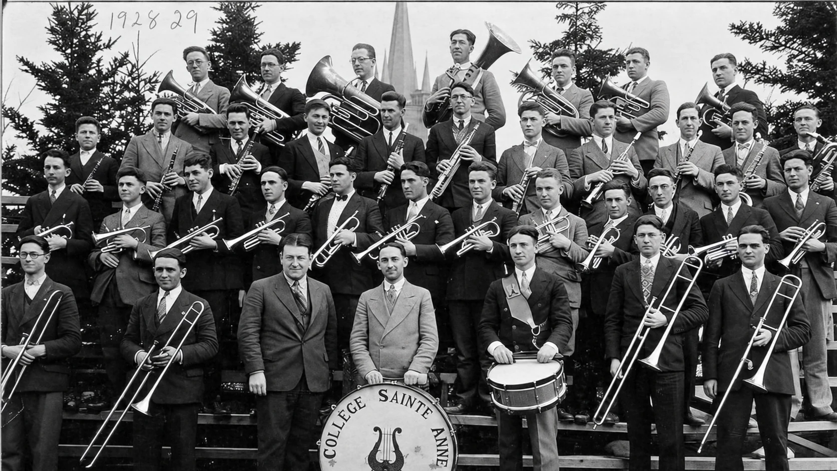 Fanfare del Colegio · Philippe Arsenault, director · 1928.1929